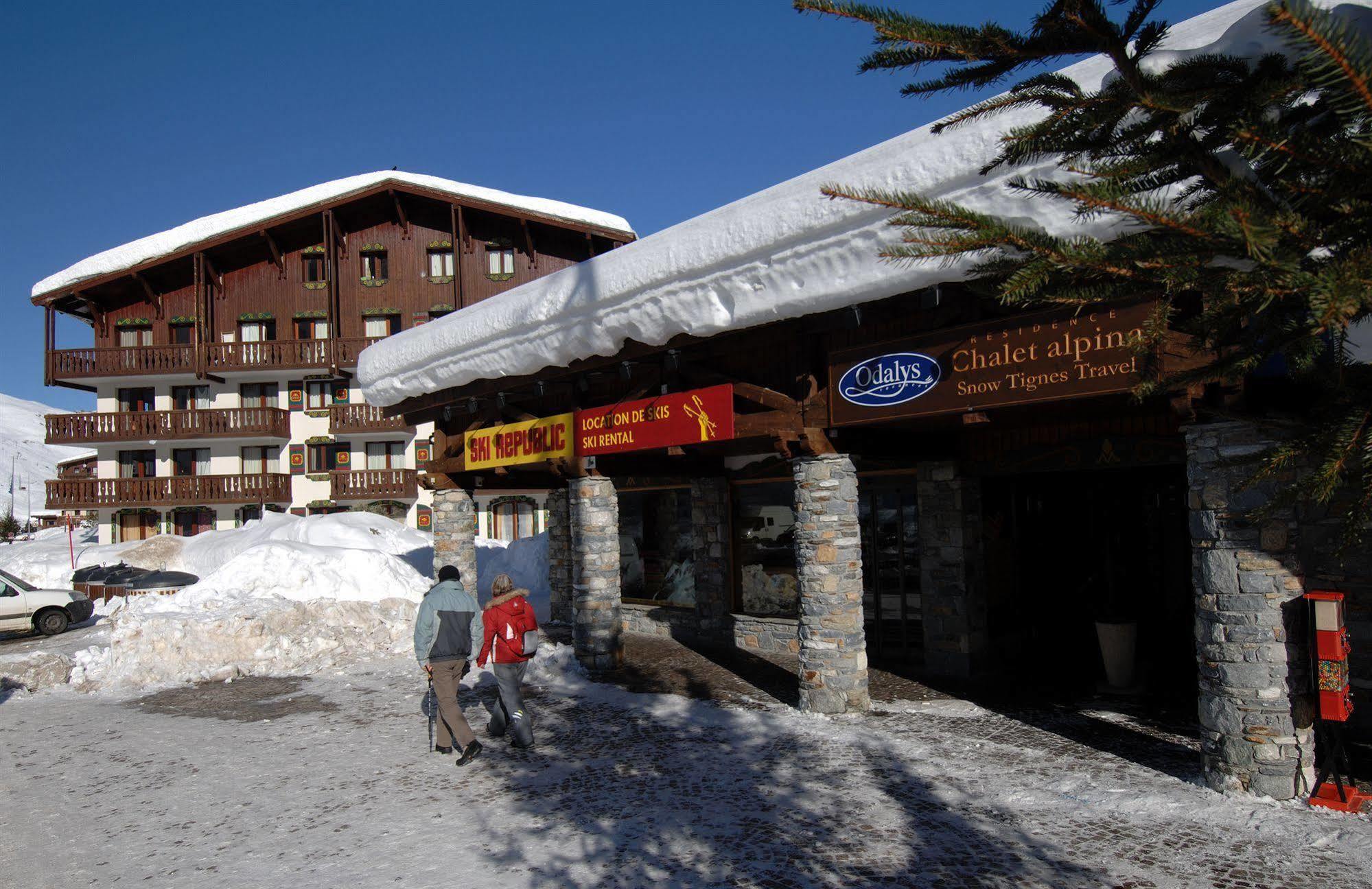 Odalys Chalet Alpina Tignes Exterior photo